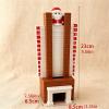 Christmas Count Down Chimney Elegant Decoration with Compartments Festival Desktop Display Ornament Christmas Chimney Decoration view 3