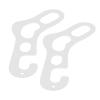 Ausla Acrylic Hooked Sock Blockers for Knitting and Crocheting, Ensures Stitch Integrity in Handcrafted Socks view 2