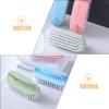 NESTINGHO Soft Bristle Shoe Cleaning Brush Multi-purpose Laundry Scrub Brush 3pcs with Comfortable to Hold Handle Compact Design for Shoes and Clothes for Home Handwashing Use view 3