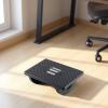 Foot Rest Under Desk, Ergonomic Foot Rest with Massage Roller, Anti-Slip Base, Portable ABS Plastic Foot Stool, Improve Posture, Relieve Leg Strain & Enhance Comfort, for Office & Home view 4