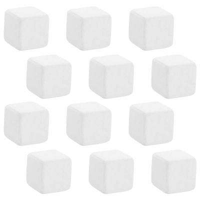 Angoily 12pcs White Calcium Mineral Blocks for Turtle Tank, Safe and Economic Natural Calcium Stones for Aquatic Animals, Fish Tank Supplies for Water Quality Stabilising and Chewing
