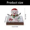 Snowman Paper Sculpture Calendar 2026 Tearable Desk Paper Calendar with Clear Acrylic Display Case for Home Decoration Festival view 3