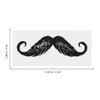 INOOMP 16pcs Wax Nose Hair Removal Stickers Kit with Beard Styling and Nose Waxing Stickers Convenient Using for Adults Black Pp Material view 2