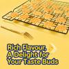 Butter Waffle Crisp Biscuits 45g Crispy Vanilla Snack, Afternoon Tea Treat view 2