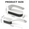 Nailaby Premium Shoe Cleaner Brush & Kitchen Scrubbing Brush 2Pcs Set view 2