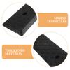 TOGEVAL 2pcs Heavy-duty Plastic Kerb Ramp for Wheelchairs Scooters Vehicles Threshold Transition Easy Installation Reinforced Design for Doorways and Curbs view 3