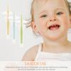 COOLHIYA Silicone Toothbrushes Oral Care Tool for Babies 4pcs with Suction Base, Soft Bristles for Comfortable Brushing, Lightweight Design, Safe for Gums and Teeth view 4