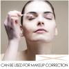 Yardenfun Double Tipped Pointed Cotton Swabs Wood and Cotton Material Dualended Design 2pcs for Precision Beauty Use for Makeup Removal and Detailing Eyebrows view 3