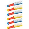 NULYLU 6pcs Clothes and Shoes Cleaning Brush Set with Comfortable Grip, Sturdy Plastic Laundry Scrub Brushes for Effective Cleaning in Kitchen and Toilet view 1