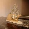 PANGBOER Wood Countdown Calendar for Home Living Room Festival Home Window Display Decoration Holiday Supplies Classroom Christmas Decoration view 4