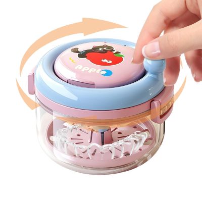 Retainer Cleaner Case - Portable Denture Container, Mouth Guard Soak Box