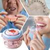 Retainer Cleaner Case - Portable Denture Container, Mouth Guard Soak Box view 4