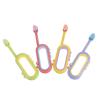 Homoyoyo 4pcs Manual Toothbrush Set with Soft Bristle Cleaning Brush and Ergonomic Grip Handle for and Gums Care, Suitable for Babies view 1