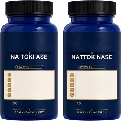 Nattokinase 20000 Fu, (2 Bottles)