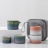 Ceramic tea sets traveling thousands of miles away are fresh and exquisite-green view 3