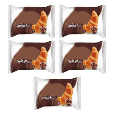 Croissant with Cocoa Cream Filling 50g,Croissant Daily with cocoa cream filling,Pack Of 5