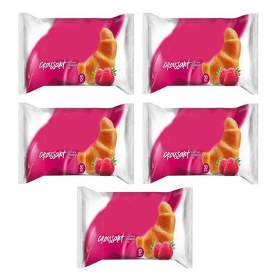 Croissant with Strawberry Filling 50g,Pack Of 5