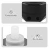 Tofficu Hearing Aid Ear Tips Replacement for Seniors, Black Silicone and Plastic Domes with Custom Fit and Comfortable Interface, Compatible Hearing Aid Nozzle Heads for Daily Use view 3