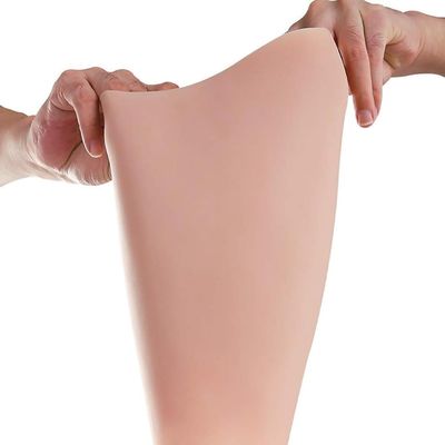 Silicone Fake Legs, Realistic Silicone lap Pads Leg Calf Corrector