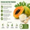 100g Papain Powder 100,000 u/g High Strength Papaya Enzyme Powder for Digestive Support & Protein Breakdown Clean, Non-GMO, Easy-Mix Plant Enzyme Supplement view 2