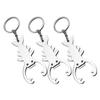 RUNROTOO Lobster Lightweight Bottle Bar Set 3pcs Metal Tool Keychain Opener and Safe Bottle Lid Remover for Home Use and Camping view 1
