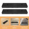 Artibetter Plastic Threshold Ramps 2Pcs 500X130X40Mm PE Entryway Riser for Wheelchairs Vehicles with Comfortable Design and Easy Installation view 3