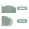 Healeved Rectangular Thickened Plastic Face Washing Basin with Enhanced Durability and Splash Prevention, Portable and Comfortable Design for Hair Wash, Foot Soaking, and Bathroom Use view 3