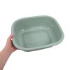 Healeved Rectangular Thickened Plastic Face Washing Basin with Enhanced Durability and Splash Prevention, Portable and Comfortable Design for Hair Wash, Foot Soaking, and Bathroom Use view 4