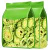 Crispy and delicious bitter melon chipsa healthy, low-fat vegetarian snack perfect for the office or dorm. (25g) view 1