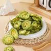 Crispy and delicious bitter melon chipsa healthy, low-fat vegetarian snack perfect for the office or dorm. (25g) view 2
