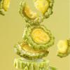 Crispy and delicious bitter melon chipsa healthy, low-fat vegetarian snack perfect for the office or dorm. (25g) view 3