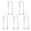 Finger Toothbrush Food Grade Silicone 1.7x1.7x5.4cm view 1