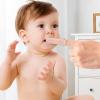 Finger Toothbrush Food Grade Silicone 1.7x1.7x5.4cm view 2