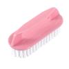 Laundry Brush for Clothes and Shoes | Soft Filaments, Gentle on Fabrics | Multifunctional Tidying Brush for Carpets/Curtains/Blankets | Long Handle, Easy Grip, 6 x 5.5 x 13.5 (Pink) view 1