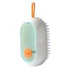 Soap Releasing Scrub Brush Press Type | Automatic Soap Releasing for Shoes/Sneakers | 3 - in - 1 Spots Elimination Brush for Home/Bathroom (White) view 1