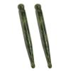 SHINEOFI Gua Sha Stick and Muscle Scraping Tools for Home Use Jade Massage Tools 2pcs Natural Jade Material Facial Massage Scraper to Eye Fatigue view 1