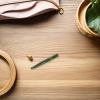 SHINEOFI Gua Sha Stick and Muscle Scraping Tools for Home Use Jade Massage Tools 2pcs Natural Jade Material Facial Massage Scraper to Eye Fatigue view 4