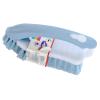 2 in 1 Cleansing Brush Multifunctional Handheld Scrubber | Soft Filaments for Shoes/Clothes/Furniture | Detachable Scrubbing Brush, Lightweight & Easy Grip (Blue) view 1