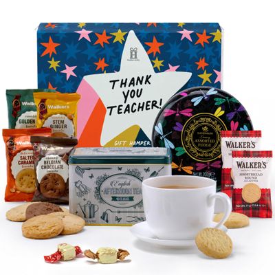 Hattie's Gifts Thank You Teacher Afternoon Tea Hamper