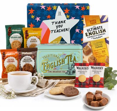 Hattie's Gifts Afternoon Tea Hamper Thank You Teacher Appreciation Gifts