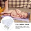 DOITOOL Foldable Height Ruler for Babies with Fixed Head Piece and Sliding Foot Positioner, Skin Friendly Washable Measuring Mat for Home and Professional Use view 3
