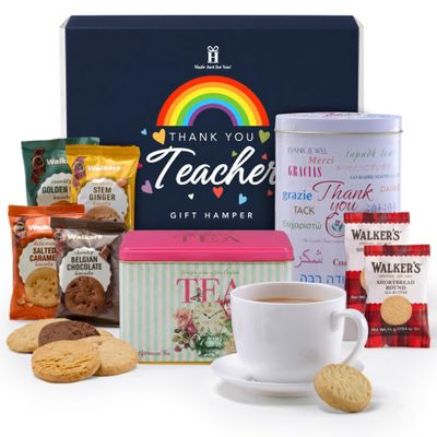 Hattie's Gifts Teacher Appreciation Gift Afternoon Tea Hamper