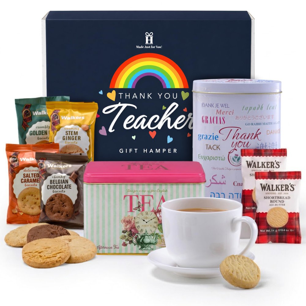 Hattie's Gifts Teacher Appreciation Gift Afternoon Tea Hamper