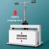 Heavy Duty Bookbinder Manual Paper Press Machine, Max 3306lbs Pressure, Thickened Screw Rod, Non-Slip Foot Pads for Banknotes, Documents, Stamps, Invoices view 2
