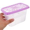 Luxshiny 6pcs Moisture Absorber Box Plastic Container with Refill Beads Quick and Efficient Absorption Dehumidification for Clothing Indoor Environments and Rainy or Humid Seasons view 4