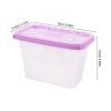 COLLBATH Moisture Absorber Boxes Plastic Containers for Quick and Efficient Absorption 6pcs with Refillable Beads to Prevent Damp and Humidity for Clothing in Cabinets and Wardrobes view 2