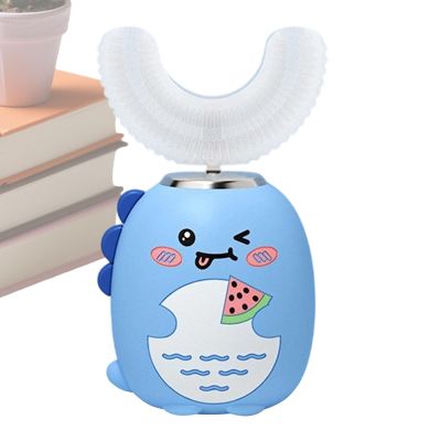 Kids U Shaped Electric Toothbrush Cartoon 3 Modes with Timer