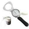 Skinfold Caliper Body Fat Tester for BMI Measurement - Accurate Skin Fold Analyzer with Constant Pressure Spring - Portable Fitness Tool for Athletes & Gyms 0-60mm view 1