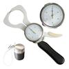 Skinfold Caliper Body Fat Tester for BMI Measurement - Accurate Skin Fold Analyzer with Constant Pressure Spring - Portable Fitness Tool for Athletes & Gyms 0-60mm view 3