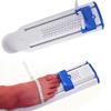 Foot Gauge 120-280 mm Precise Shoe Size Gauge for Children and Adults - ABS Plastic with EU/UK for Scale - Blue (Blue) view 3